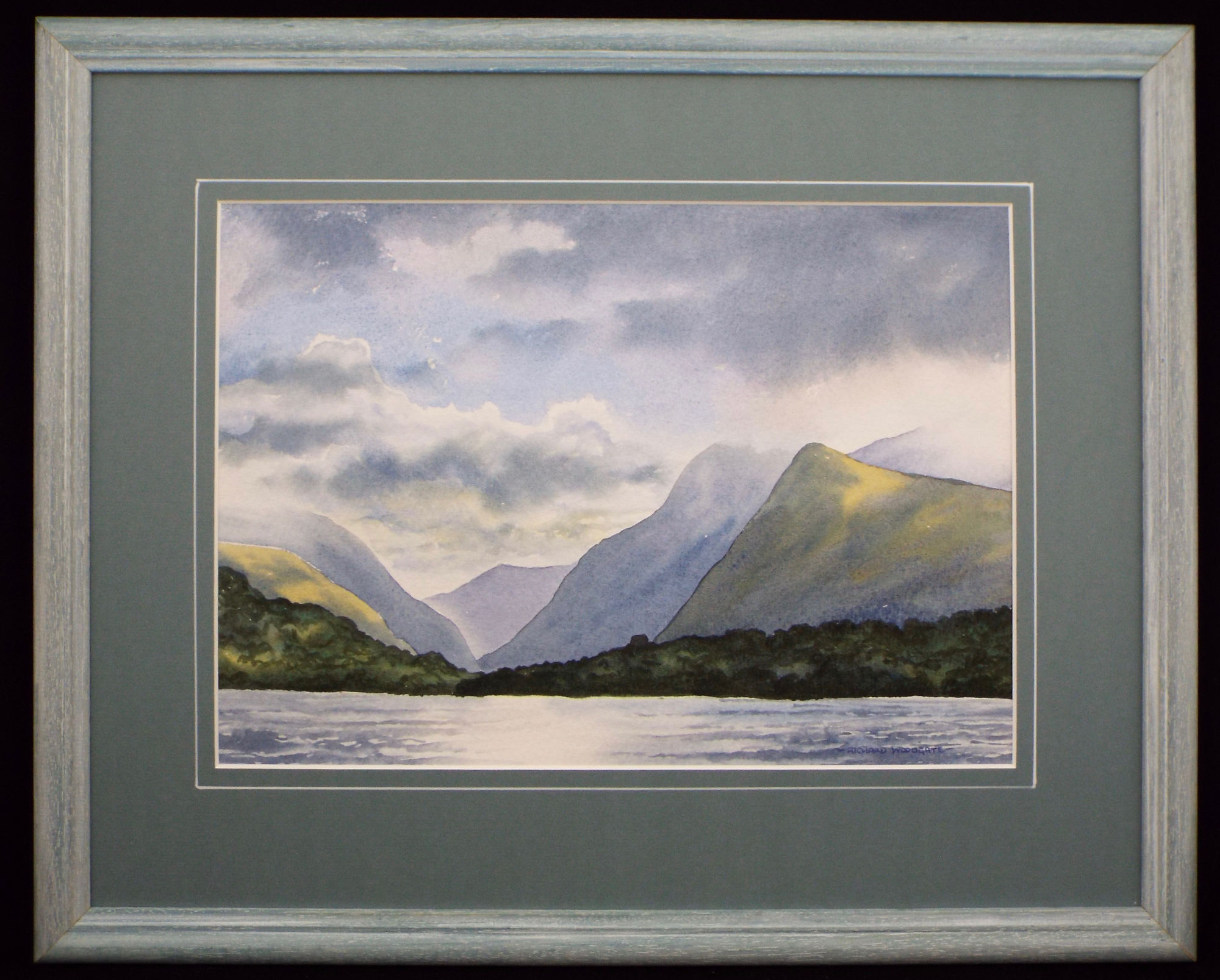 Llyn Padarn Snowdonia by Richard Woodgate.