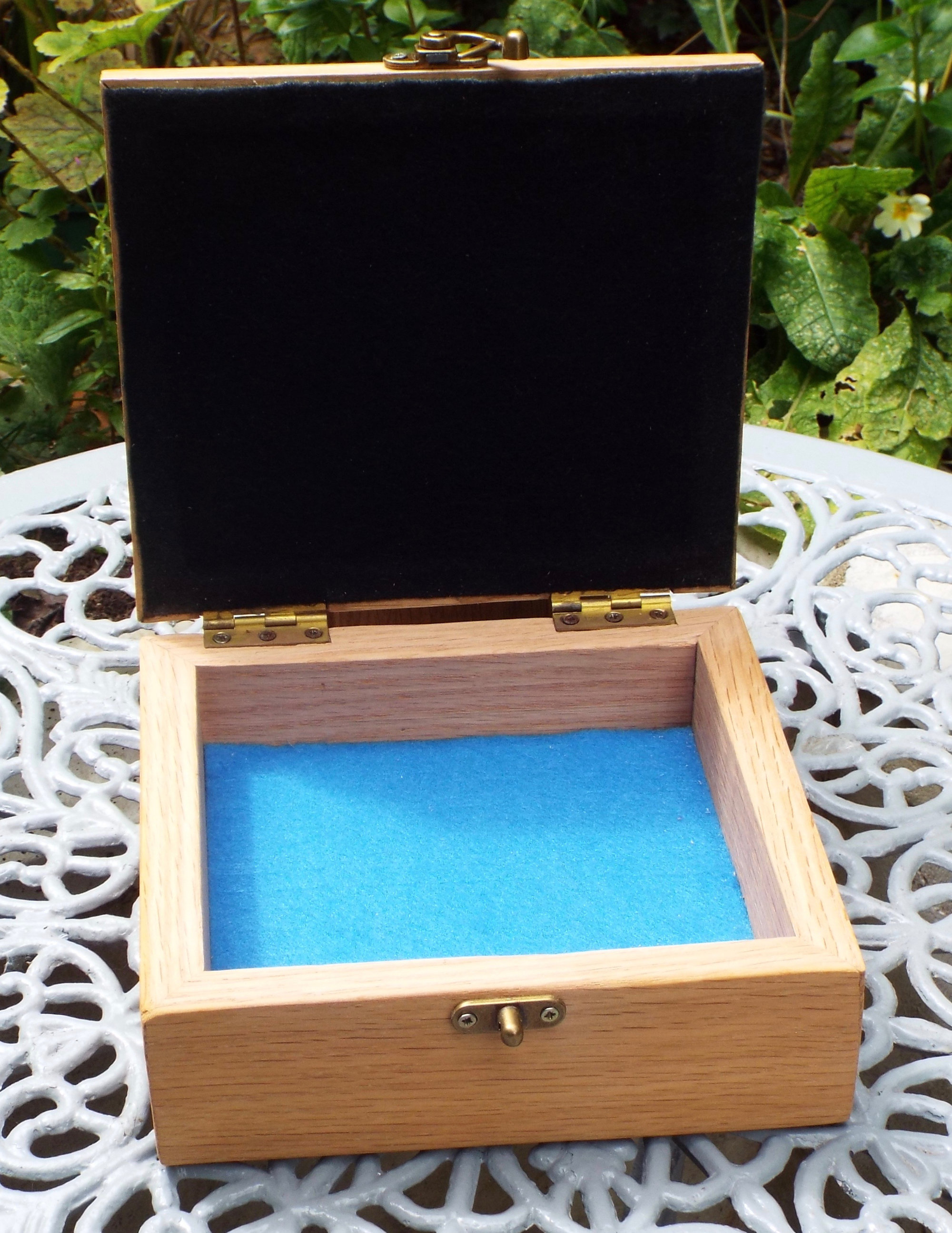 Heirloom wooden box by Richard Woodgate.