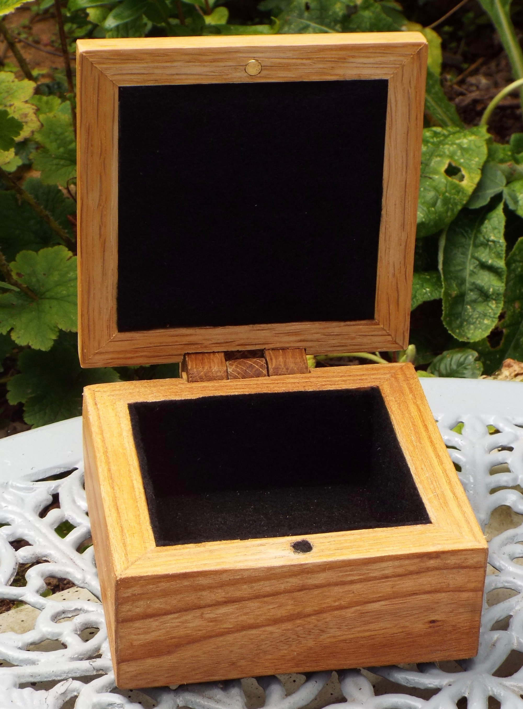 Wooden box by Richard Woodgate.